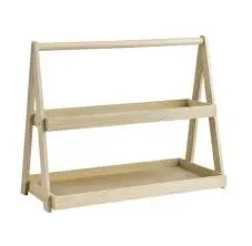Expositor Buffet Madera Valo 2 Alturas 55X26,5X44,5 Cm.