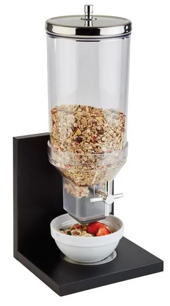 Dispensador Cereales Bridge Negro 4,5 L.