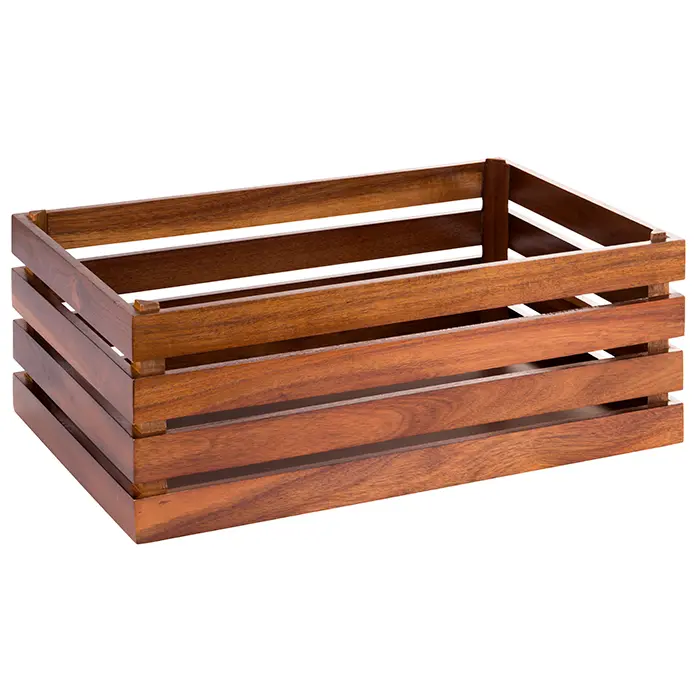 Caja Madera Acacia Superbox 55,5X35X20 Cm.
