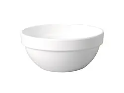 Ensaladera Casual Melamina Blanca 23 Cm.