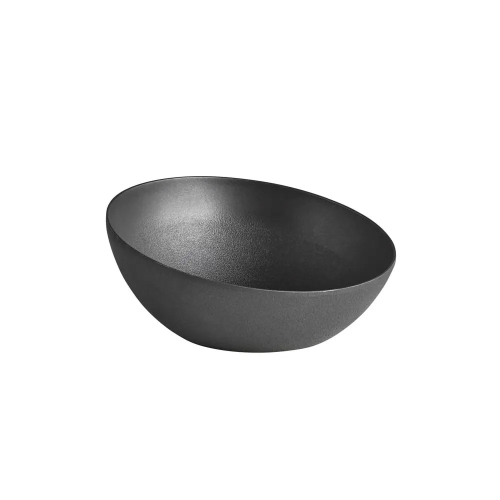 ZZ26 Ensaladera Aluminio Frostfire Negra 26,5X7 / 12 Cm.