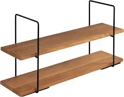 Soporte Buffet Madera 2 Alturas 80X23X40,5 Cm.
