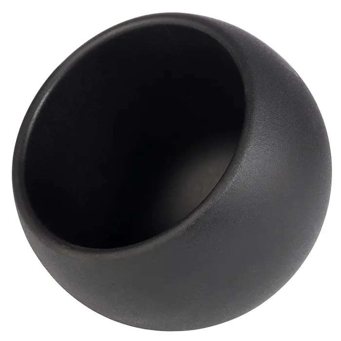 Bol Moon Melamina Negro 6 Piezas 8X7,5 Cm.