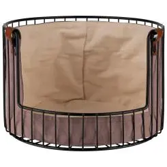 Panera Buffet Negra Apilable Funda Extraible 27,5X18,5 Cm.