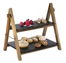 Soporte Platos, 2 Alturas