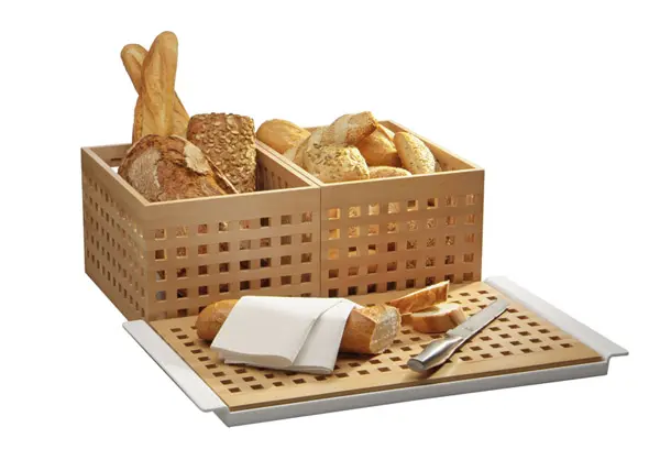 Caja De Pan "Brotstation"