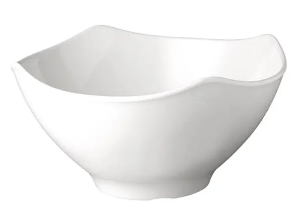 Ensaladera Global Melamina Blanca 32X32X16,5 Cm.