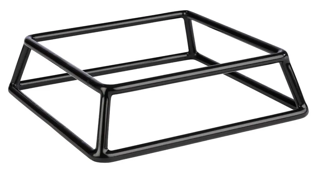 Pedestal Buffet Negro 18X18X5 Cm.