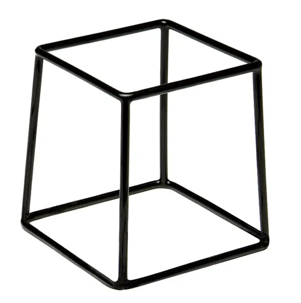 Pedestal Buffet Negro 18X18X18 Cm.