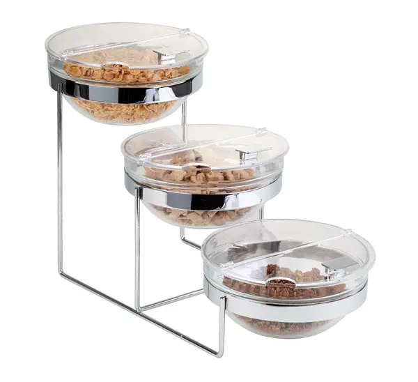 Soporte Buffet Sunday Tres Boles C/Tapa 61X24X35
