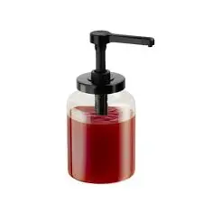 Dosificador salsas con bomba 1.7 l. 13x27 cm.