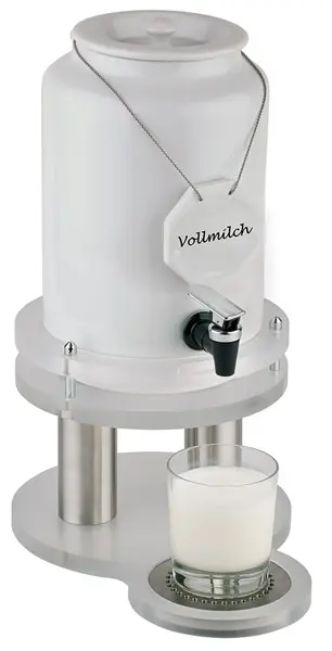 Dispensador Leche Buffet Refrigerado Top Fresh 4 L.