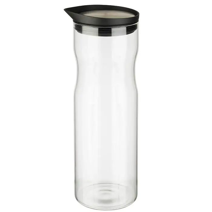 Jarra Buffet Cristal Tapa Inox. 1 L.