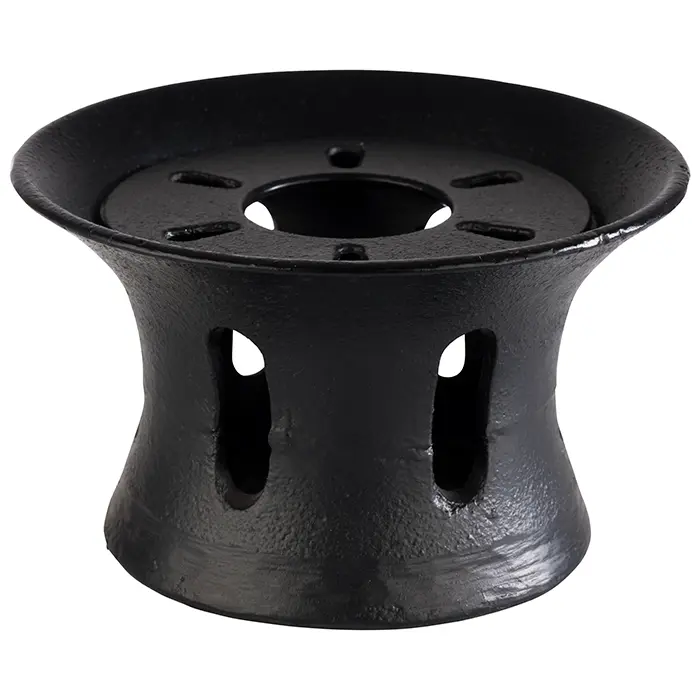 Soporte Tetera Fundicion Asia Negro 13X7,5 Cm.