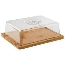 Expositor Madera Con Tapa Pc.  24X18.5X8 Cm. C/Tapa Pc. 8 Cm.