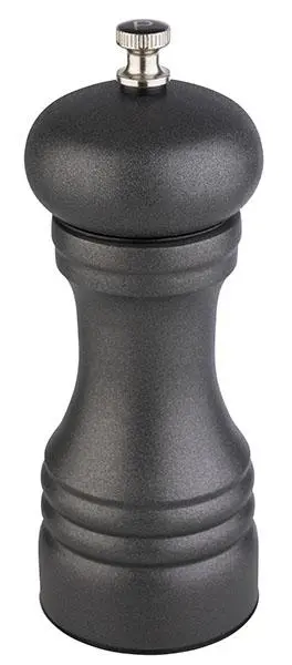 Molinillo Pimienta Inox. Gunmetal 15,5X6 Cm.