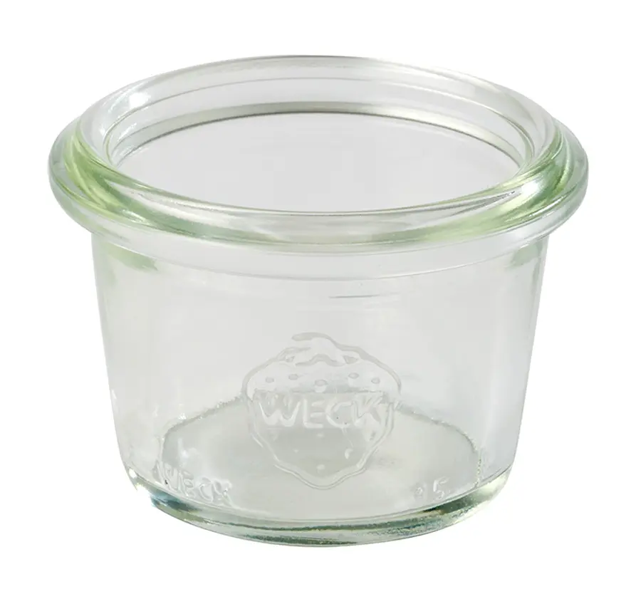 Tarro Weck Sin Tapa 5X3.5 Cm. 3.5 Cl. Pack 12 Unidades