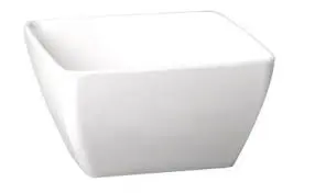 Ensaladera Melamina Friendly Blanca 25X25X12 Cm.