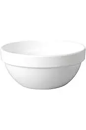 Bol Apilable Melamina Friendly Blanco 10 Cm.