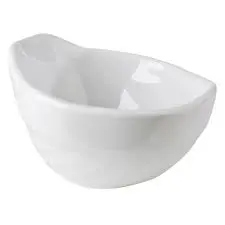 Bol Degustacion Melamina Friendly Blanco 7,5X7X4,5 Cm.