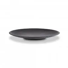 Plato Nero Melamina Negro 33 Cm.