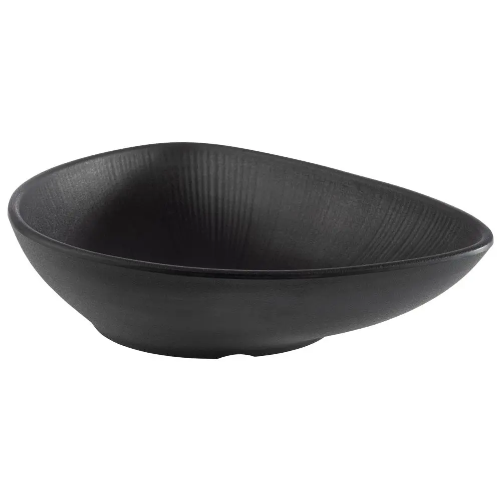 Ensaladera Nero Melamina 28X22X7 Cm.