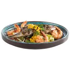 Plato Cancun Melamina 23X3,5 Cm.