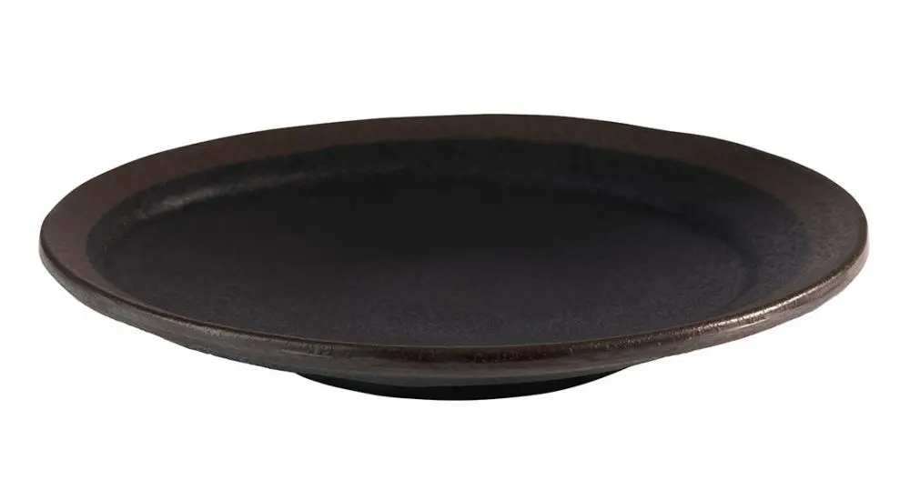 Plato Marone Melamina 28X3,5 Cm.