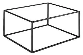 Pedestal Buffet Asia Plus Negro Gn. 1/2 325X265X162 Mm.