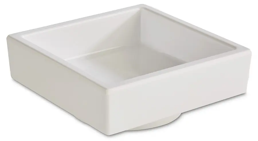 Bol Bento Asia Plus Melamina Blanco 7.5X7.5X3 Cm.