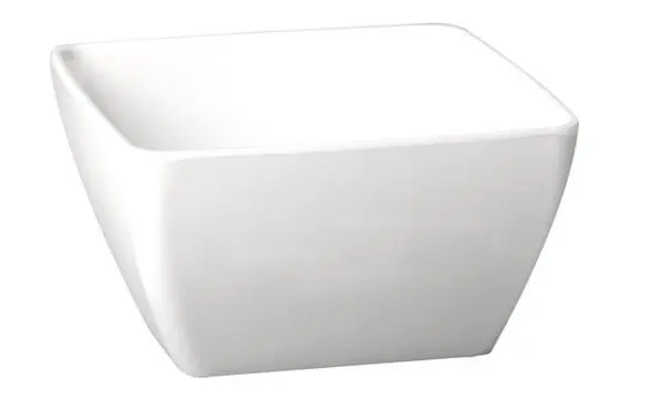 Bol Pure Melamina Blanco 12,5X12,5 Cm.