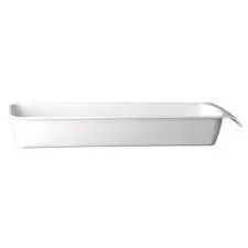 Fuente Gn. Cascade Melamina Blanca 2/4 7,5 Cm.