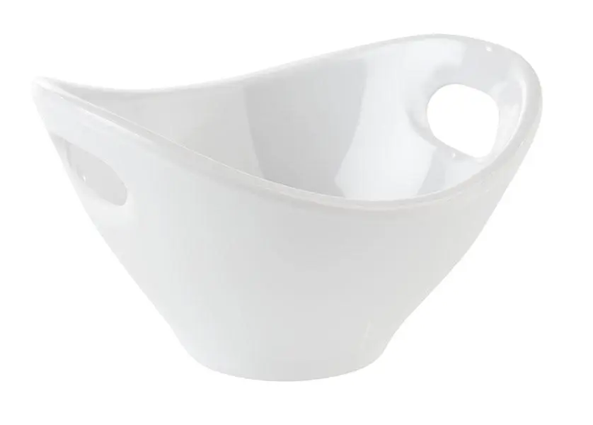 Bol Degustacion Mini Melamina Blanco 13X12X7,5 Cm.