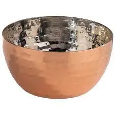 Bol Degustacion Cobre 9X5 Cm.
