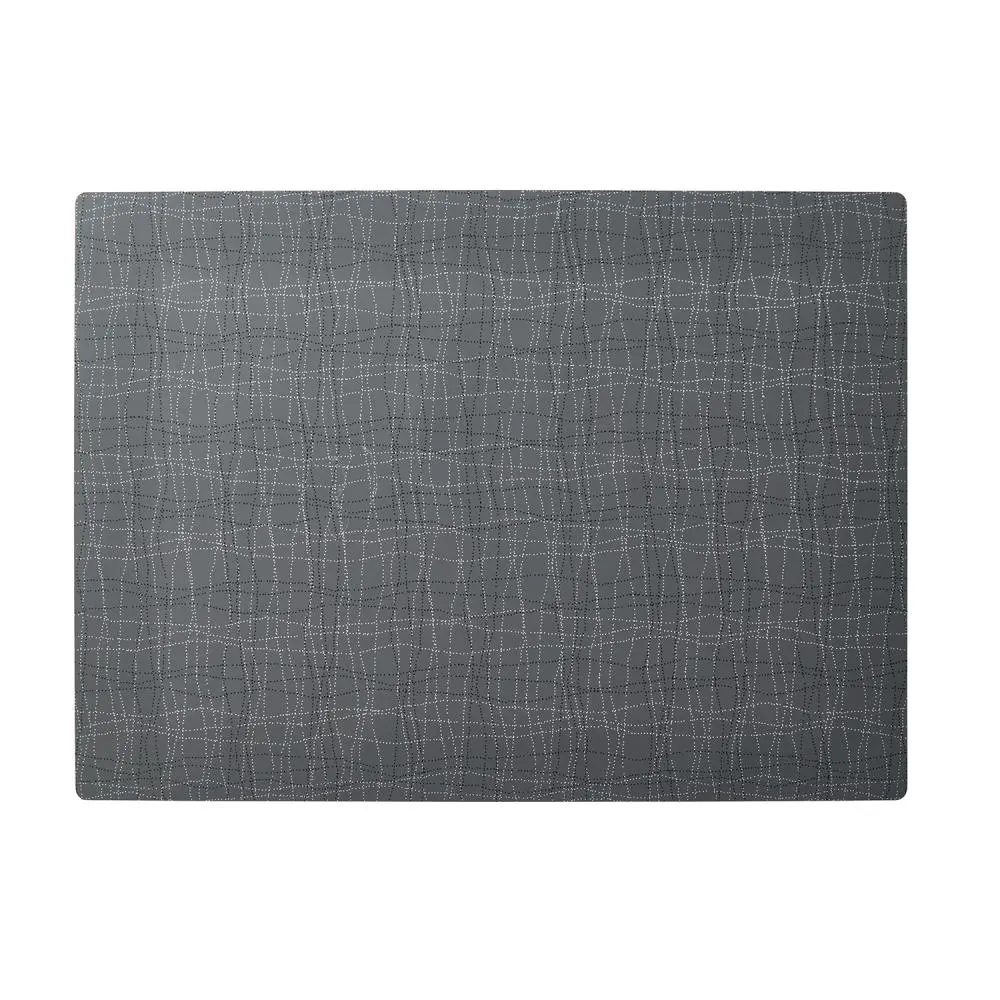 Mantel Individual Silicona Antracita 45X33 Cm.