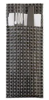 Bolsa Cubiertos Silver Grey 6 Unid.