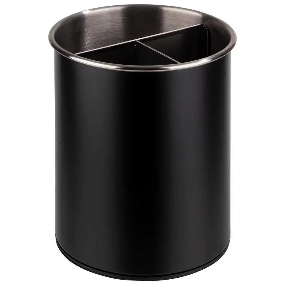 Dispensador Cubiertos Negro 16,5X13 Cm.