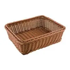 Cesta Rattan Marron Gn. 1/2 100