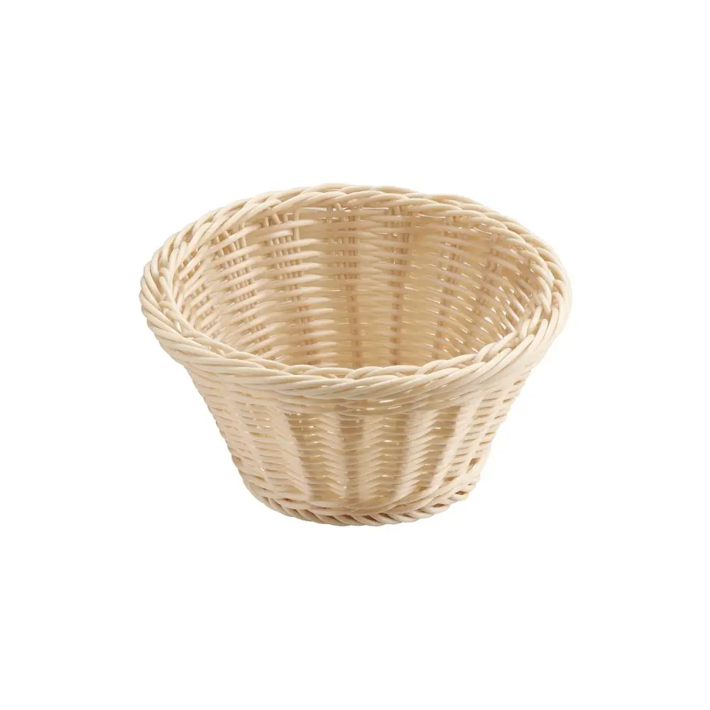 Cesta Rattan Redonda Ecoline 19X9.5 Cm.