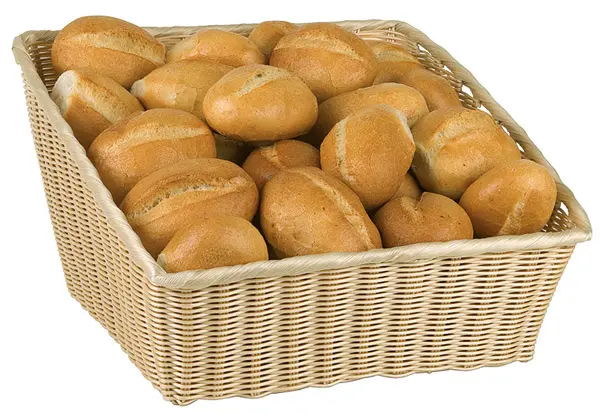 Cesta Rattan Expositora 43X40X25 Cm.