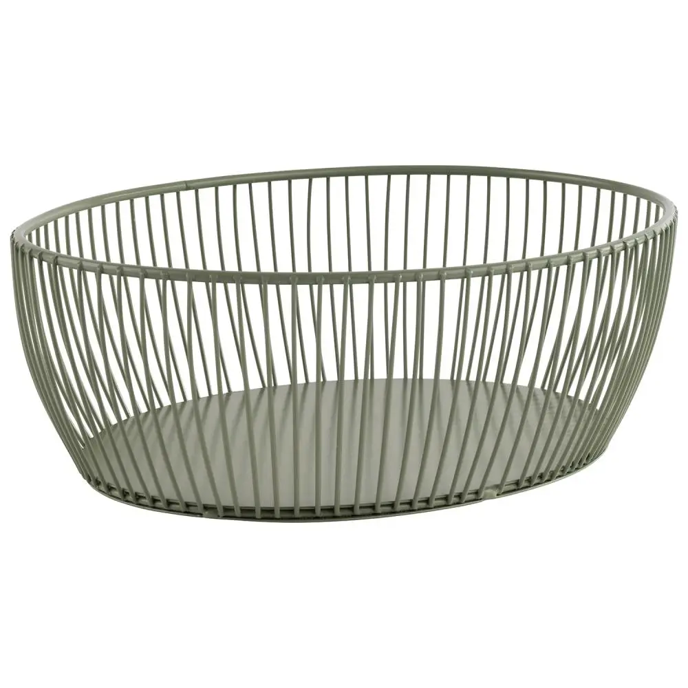 Cesta Metalica Svart Verde 24,5X19 Cm.