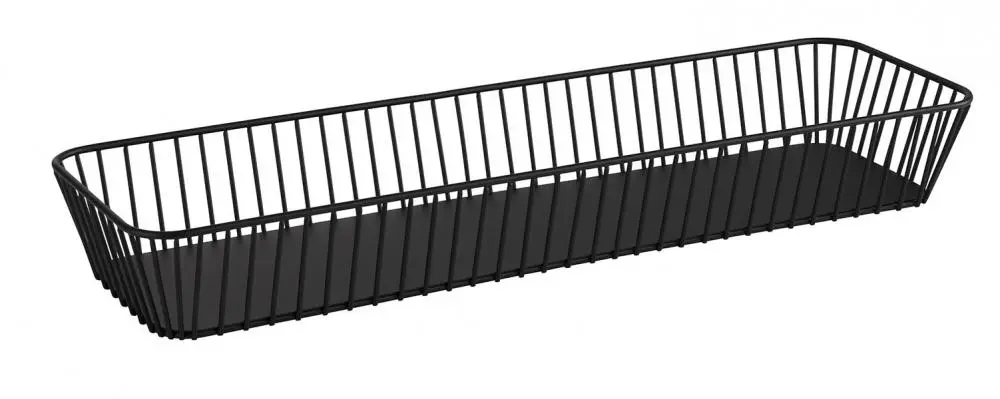 Cesta Metalica Negra Gn. 2/4 7,5 Cm.