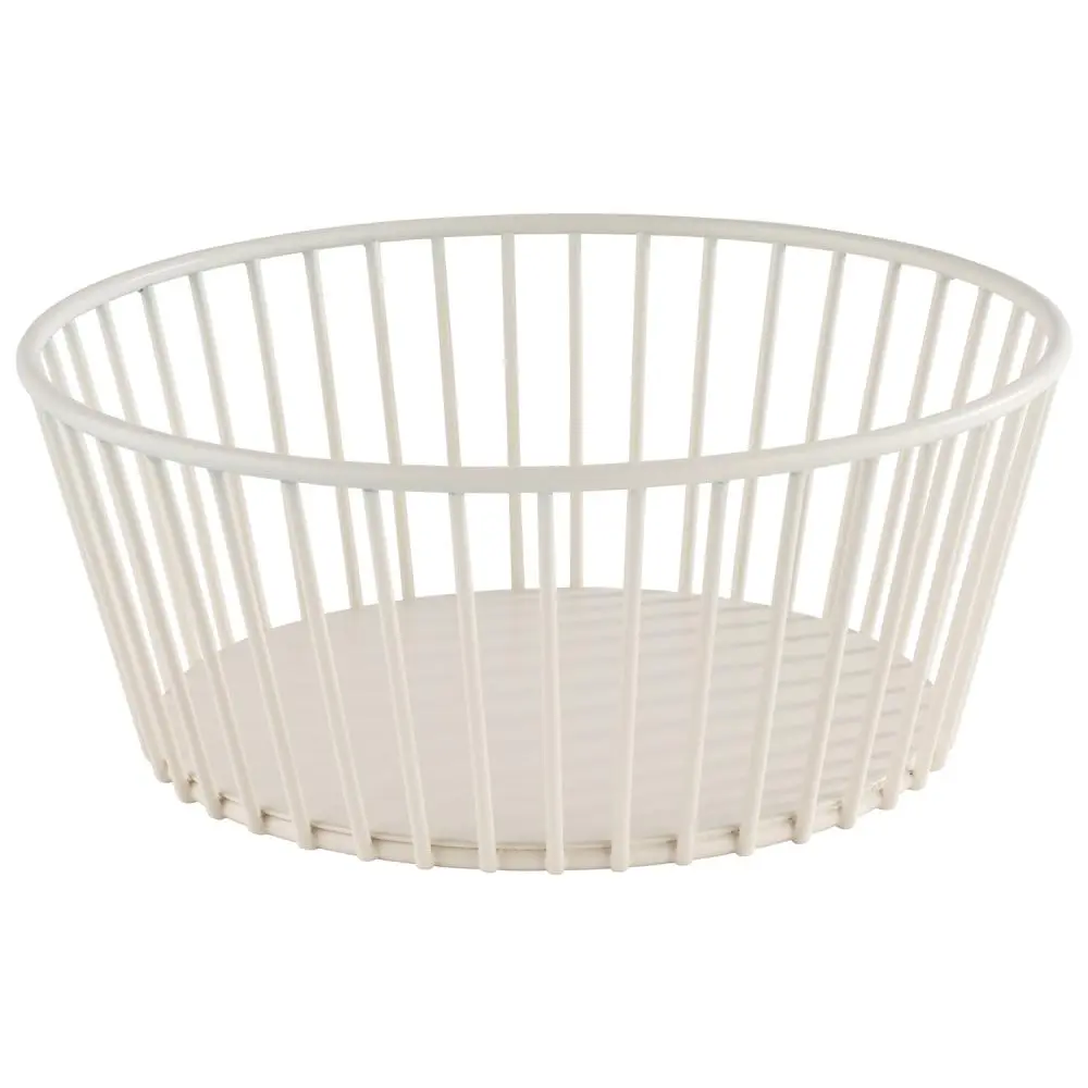 Cesta Metalica Urban Blanca 20X8,5 Cm.