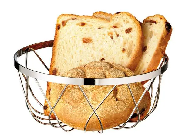 Cesta Para Pan O Fruta Inox