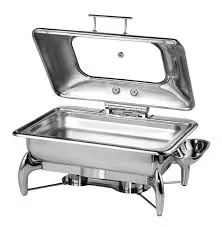 Chafing Dish Globe Tapa Cristal Gn. 1/1