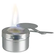 Quemador Chafing Dish Inox. 9X6 Cm.