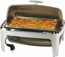 Chafing Dish Electrico Tapa Roll Elite Gn. 1/1