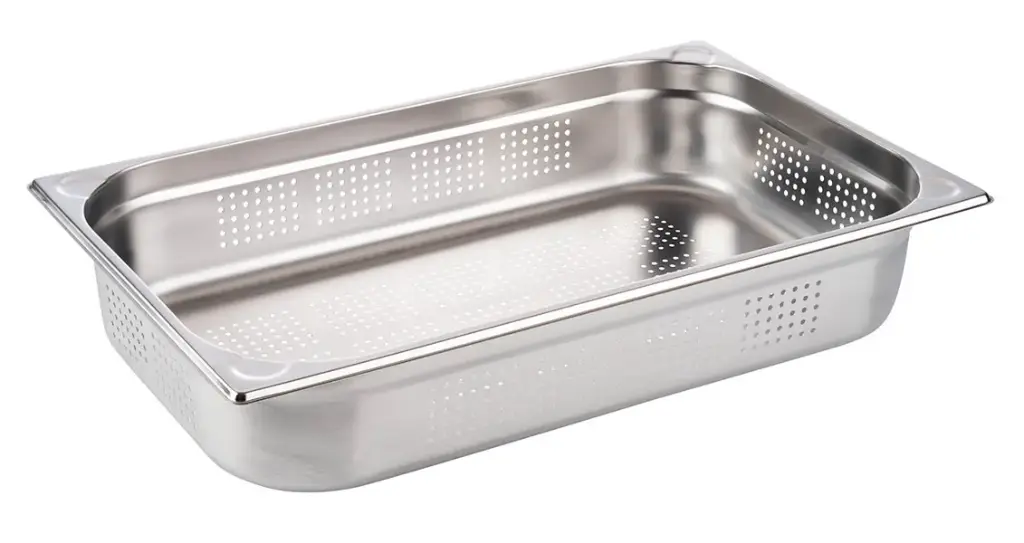 Cubeta Gn. Perforada Inox. 1/1 40