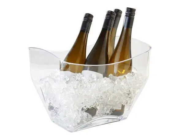 Champanera Pc. Transparente 32X21,5X24,5 Cm.