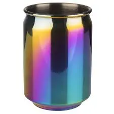Vaso Barril Multicolor 7,5X10,5 Cm.